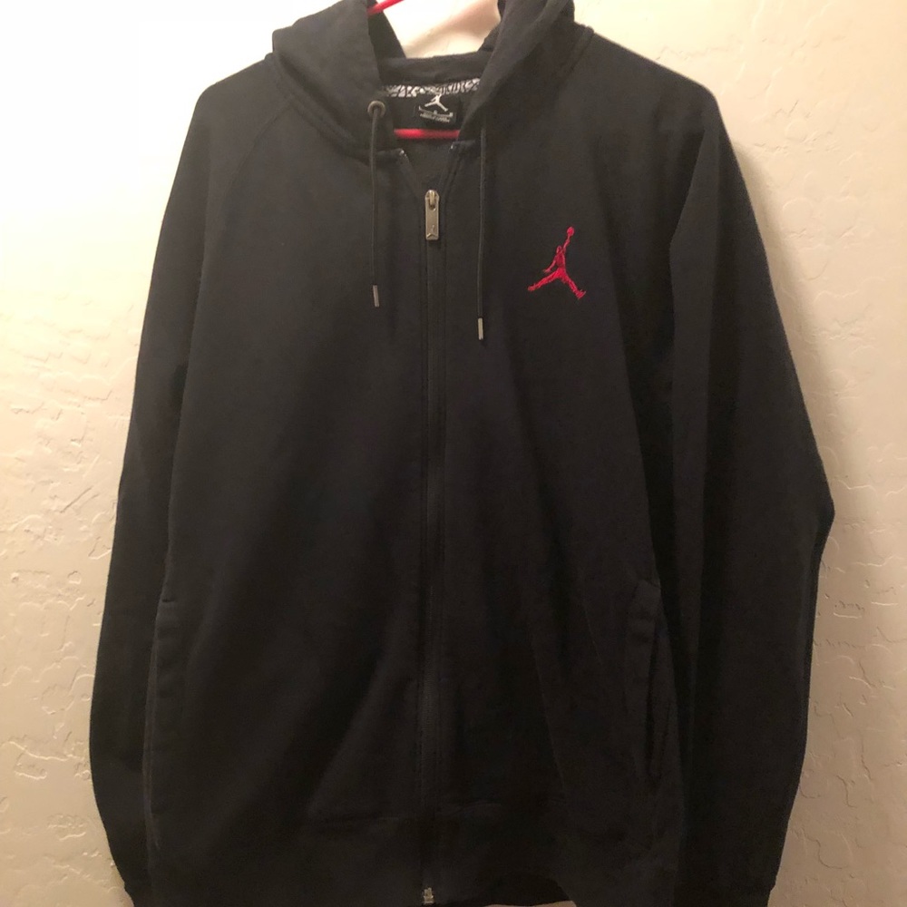 Jordan zip up hoodie